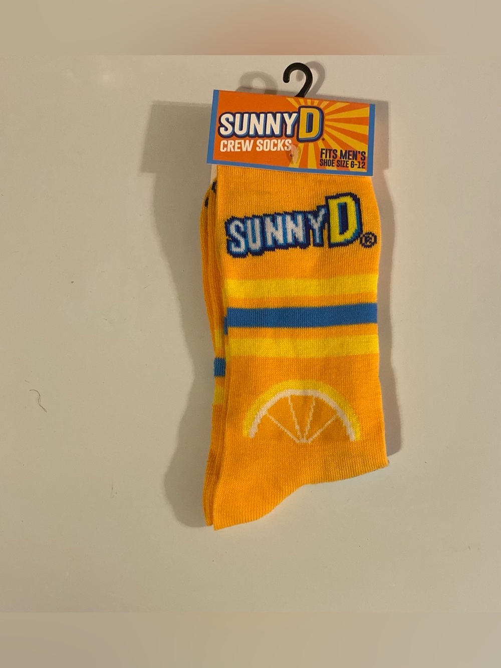 Fun Novelty Socks Featuring Sunny D